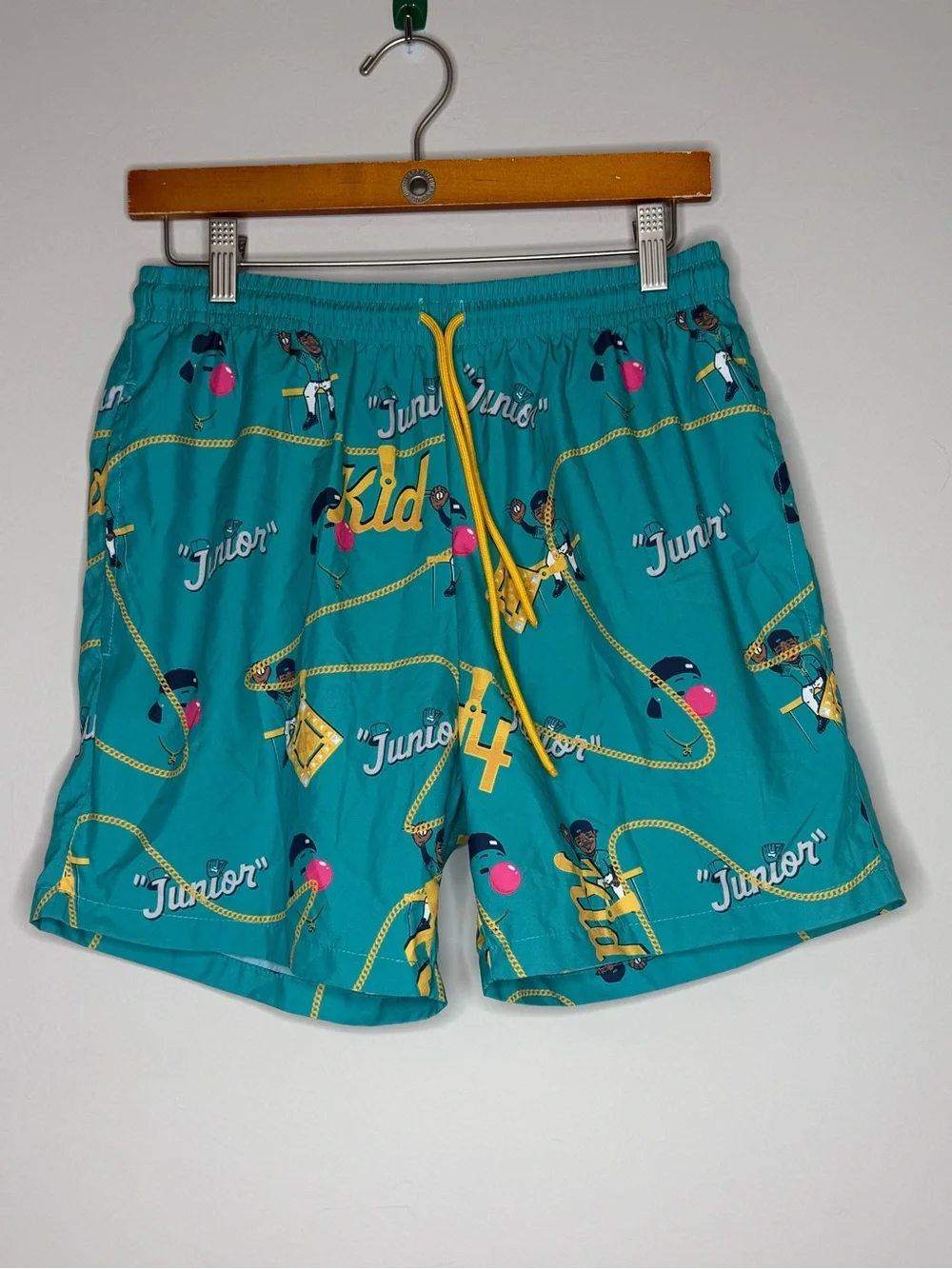 Baseballism junior “kid” Griffey Jr swim trunks shorts size medium